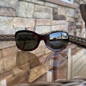 Brown oversized Gucci Sunglasses